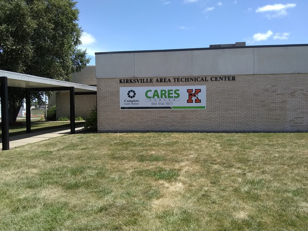 Outside of the CARES Center