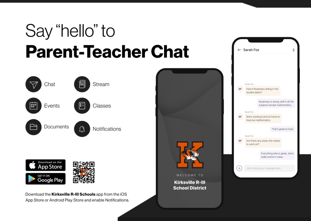 Parent-Teacher Chat available soon