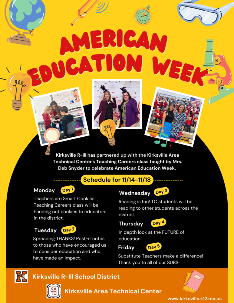 American Education Week Kirksville R III School District