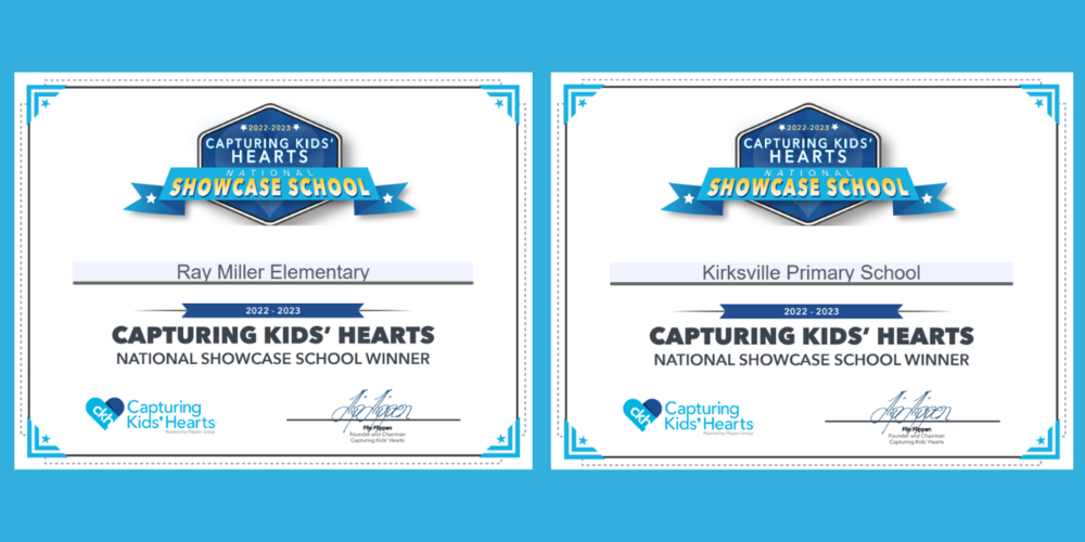 Capturing Kids Hearts Award